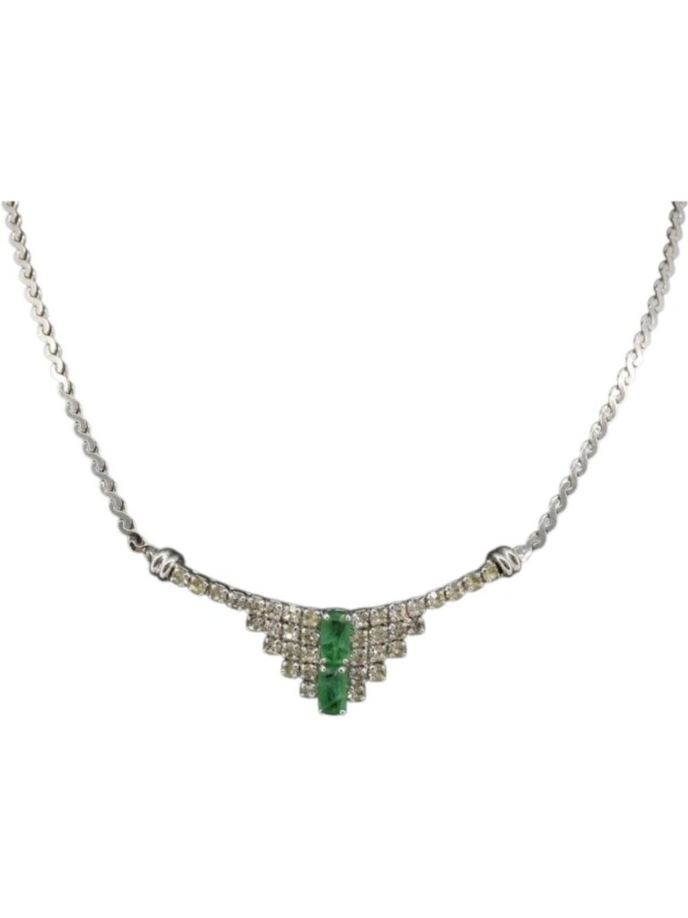 Christian Dior Necklace metal Silver